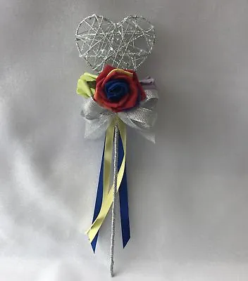 PINK Wedding Flowers Ivory Rose Bouquet Bride Bridesmaidsflower -Girl Wands  • £13.95