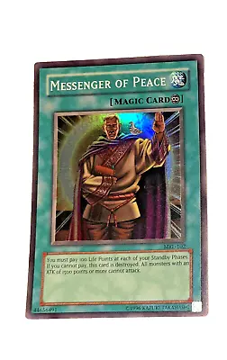 X3-Yu-Gi-Oh! Messenger Of Peace Card - MRL-102 - Rare Vintage 90s Card LP-x3 Qty • $8.97