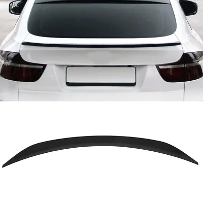 For 08-14 BMW X6 E71 Real Carbon Fiber Rear Trunk Lid Wing Spoiler Lip • $116.92