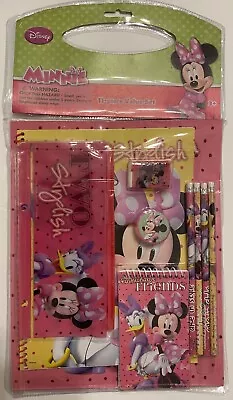 Disney Junior Minnie Mouse 11-Piece Stationery Set  All You Need For School!  • $14.99