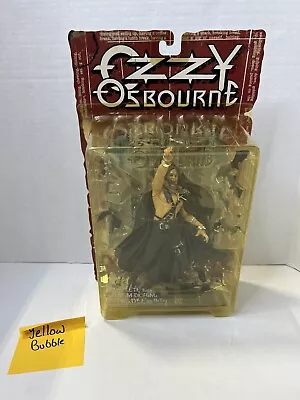 1999 McFarlane Toys OZZY OSBOURNE Action Figure W/ Headless Bats-New Yellow J6 • $24.99