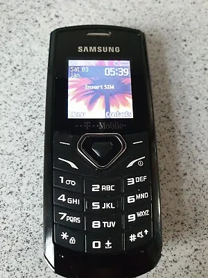 Samsung GT-E1170 - Black (Unlocked) Mobile Phone • £6.59