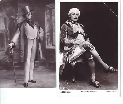 ACTOR - LEWIS WALLER  - Edwardian Actor - 2 X POSTCARDS • £1.29