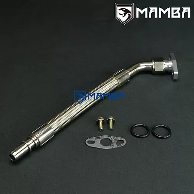 MAMBA SAAB 9-3 Gen 2 B207 B207R L850 TD04L Turbo Oil Return Pipe Kit 49377-065xx • $75.90