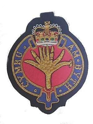 Welsh Guards Military Blazer Badge Wire Bullion • £11.50