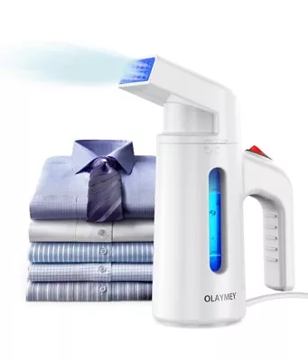 OLAYMEY Clothes Steamer Handheld Garment Steamer Upgrade Double Home Steamer • £15.99