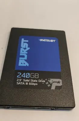 Patriot Burst Elite SATA 3 240GB SSD 2.5  Solid State Drive • £14.50