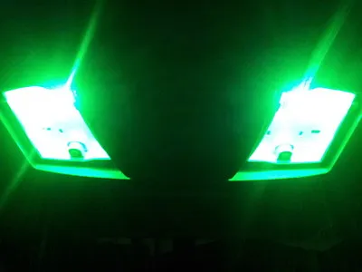 2 X Green LED T10 194 158 168 2825 T8 SMD Map Wedge License Plate Light Bulbs • $6.29