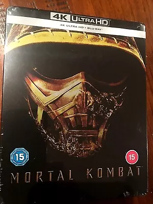 Blu Ray - Mortal Kombat 2021 (4K UHD + Blu) Exclusive- Brand New • $58.95