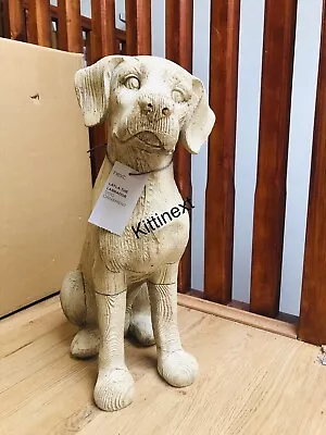 £38.40 • Buy Next Layla Labrador Large Dog Ornament Sitting Statue Animal Sculpture Home Gift