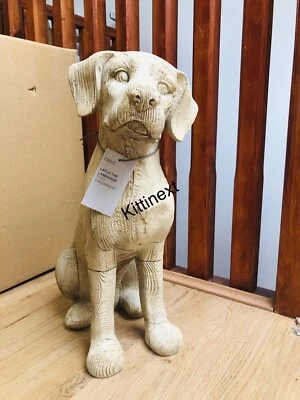 £38.40 • Buy Next Layla Labrador Large Dog Ornament Sitting Statue Animal Sculpture Home Gift