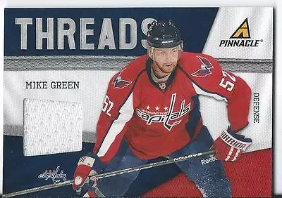 2011-12 Pinnacle Threads Jersey MIKE GREEN #24 Washington Capitals • $5.42