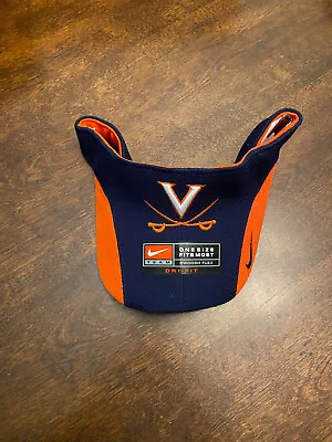 NWT University Of Virginia UVA Cavaliers Nike Blue Orange Dri-Fit Visor Hat (22) • $19.95