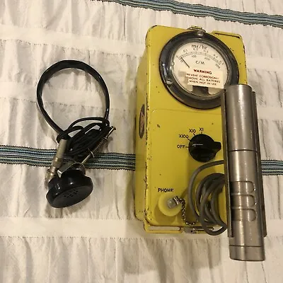 Victoreen Cdv-700 Model 6a Geiger Counter Radiation Detector Instrument W/ Hp • $120