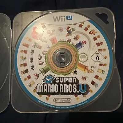 New Super Mario Bros U 2012 Nintendo Wii U Disc Only PAL Free Postage • $18.95