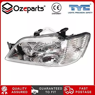 LH LHS Left Hand Head Light Lamp Chrome For Mitsubishi Lancer CG 2002~2003 • $77.69