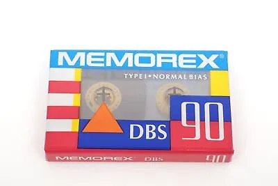 Memorex DBS Audio Cassette Tape 90 Minute Type 1 Normal Bias • $5.56