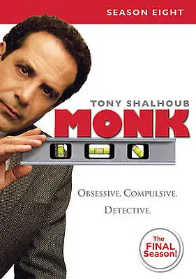 Monk ~ Complete 8th Eighth Season Eight 8 ~ BRAND NEW 4-DISC DVD SET • $9.99