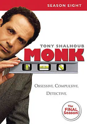 Monk: Season 8 DVD Widescreen Subtitled NTSC Dol • $10.49