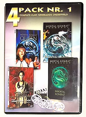 Mortal Kombat Conquest Region 2 DVD 4 Episodes Paolo Montalban Bruce Locke • $10