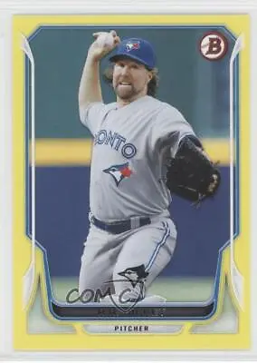 2014 Bowman Yellow /99 RA Dickey #23 • $2.84