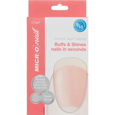 *Emjoi Micro Nail Micro Pedi Buff & Shine Polisher RRP£79.00 • £19.99