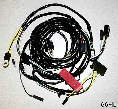 NEW! 1966 Ford Mustang Firewall To Headlight Wire Loom Harness Free Shipping • $74.50