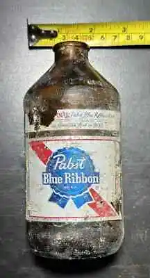 Pabst Blue Ribbon 12 Oz Beer Glass Bottle PBR • $9.99