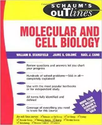 Outline Of Molecular And Cell Biology - Paperback By Stansfield William - GOOD • $4.57