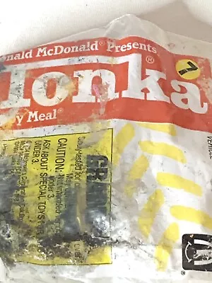 Vintage 1994 McDonalds Happy Meal - Tonka Trucks - #7 Grader Toy Sealed!  • $9.69