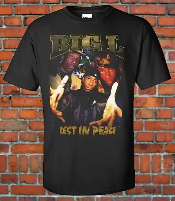 $15.99 • Buy BIG-L Rap Hip Hop Rapper 90s Retro Vintage T Shirt Bootleg Style Harlem NYC
