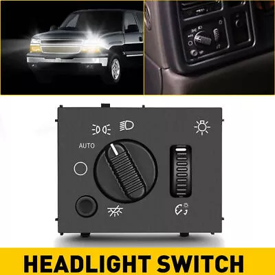 Fog Light Headlamp Dimmer Switch Control For GMC Sierra Chevy Silverado 19381535 • $14.99