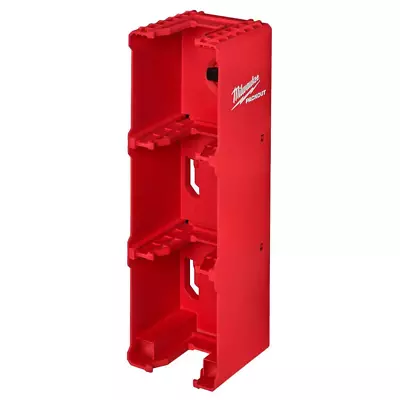 Milwaukee Packout Clip In M18 Battery Rack Pre Assembled Red ABS Material New • $31.87