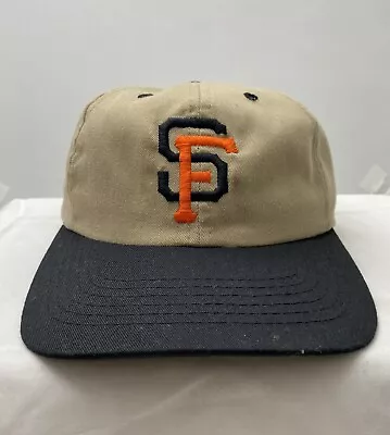 Vintage 90s Y2K San Francisco Giants Snapback Coca Cola Promo Tan  • $19.99