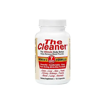 The Cleaner 7 Day Women's Ultimate Body Detox 52 Capsules • $19.54