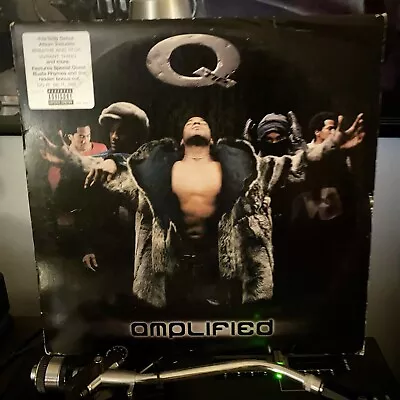 Q Tip Amplified 2xLP Vinyl Gold Promo 1999 ORG Hiphop Rap A Tribe Called Quest • $55