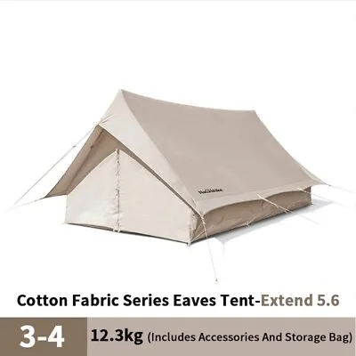 $1000.92 • Buy A Frame 3 Man Person Waterproof Cotton Canvas Tent Survival Camping Shelter Bush