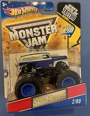 **Classic** Grave Digger Legend Hot Wheels MONSTER JAM 1/64 • $9.99