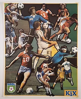 MINNESOTA KICKS 1970s VINTAGE POSTER NASL SOCCER KIX CEREAL • $49.99