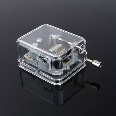 Mini Hand Cranking Music Movement Mechanism Windup DIY Music Box Collectibles • £6.43