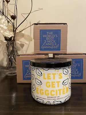 Bath And Body Works Marshmallow Fluff 3-wick Candle Let’s Get Eggcited • $18.99