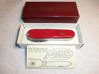 Vintage Victorinox Huntsman *1 Owner For 40 Years *brand New *$35 In Free Extras • $99