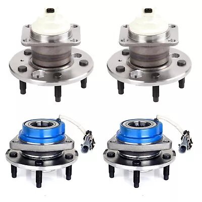 4x Front Rear Wheel Bearing Hub Assy For 2000-13 Chevy Impala Monte Carlo W/ABS • $118.39