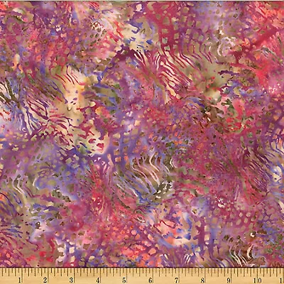 Hoffman Jelly Fish Batiks By McKenna Ryan By Half Yard MR51-419-PASSION-TEA • $6.25