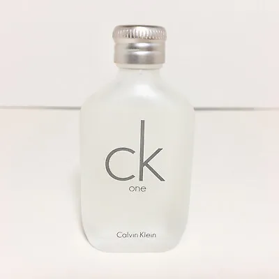 CK One By Calvin Klein Men Splash Cologne 0.5 Oz 15 Ml Eau De Toilette EDT New • $13.90