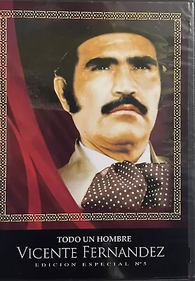 Vicente Fernandez DVD TODO UN HOMBRE  Free Shipping New Original • $11.99