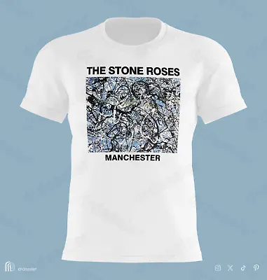 Stone Roses 'MANCHESTER' - Ian Brown Made Of The Elephant City United Utd Tshirt • £26.99
