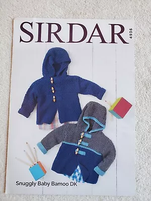 £0.99 • Buy Knitting Pattern  - Sirdar - No 4936 - Snuggly Baby Bamboo DK  - Complete...