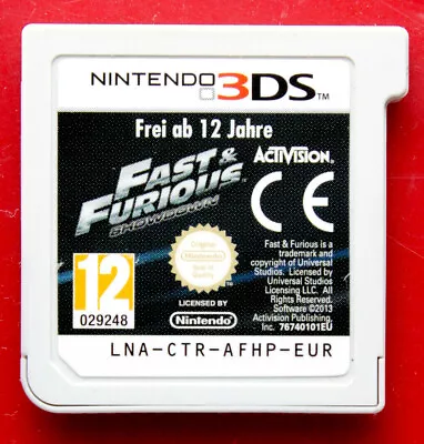 £14.95 • Buy Fast & Furious - Showdown - NINTENDO 3DS And The 2DS - PAL UK FREE POST Racing 