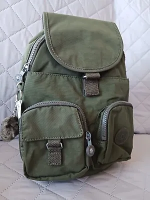 Kipling Lovebug Small Backpack KI16673BM Jaded Green Tonal $99 • $68.99